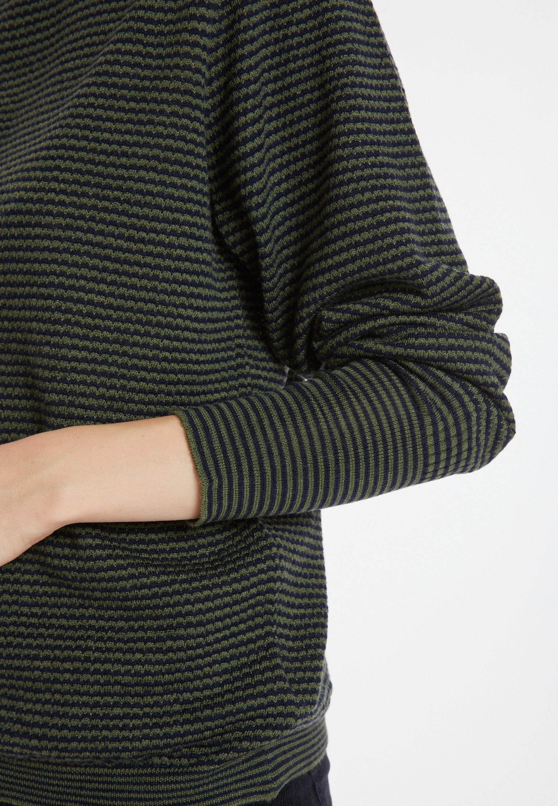 Pull à rayures en laine mérinos - Coco 8302