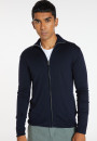 Gilet zippé avec logo en laine mérinos - Estian 8240