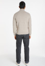 Zipped jacket in 4-ply cashmere - Balthazar
