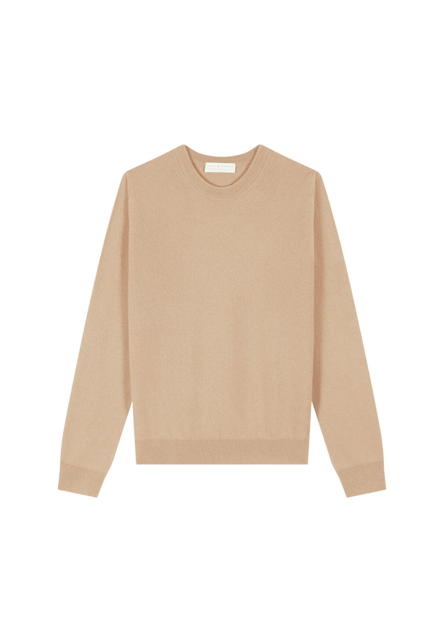 Suéter de cashmere com gola redonda - Evain
