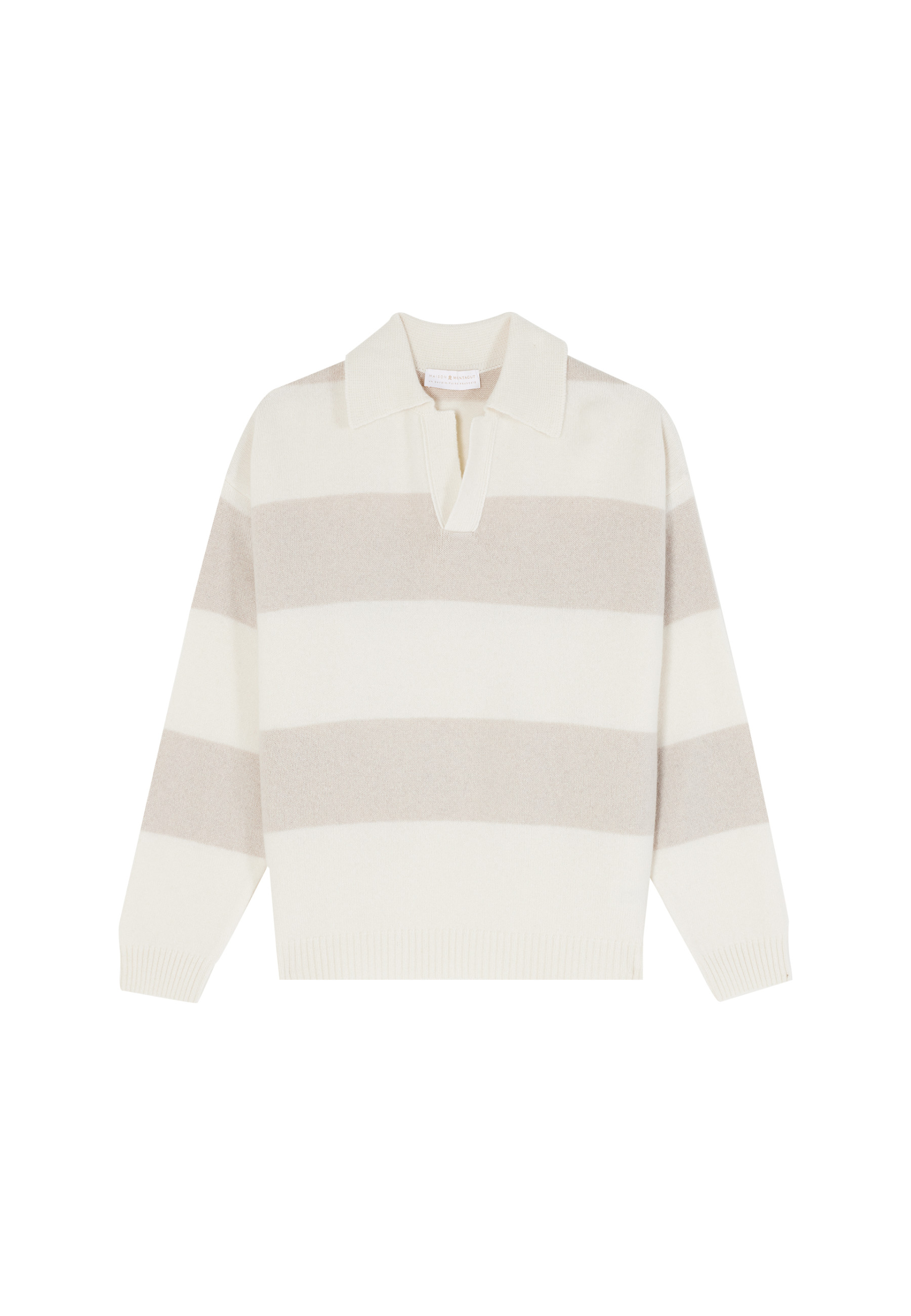 Pull col polo en laine et cachemire - Sean 8307