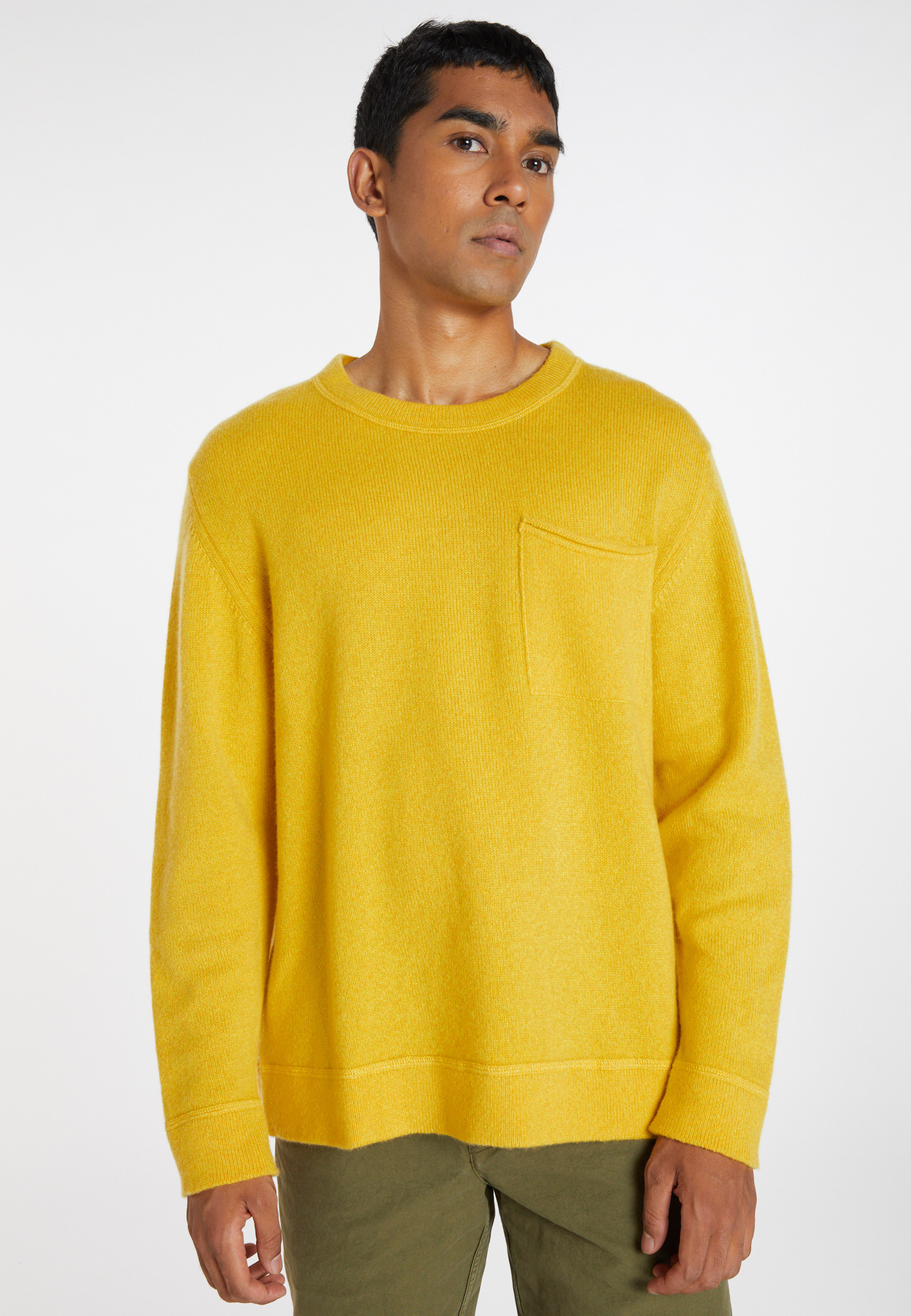 Pull en laine et cachemire avec poche - Sheridon 8260