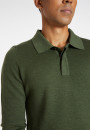 Polo manches longues en laine mérinos - Sidney 8252