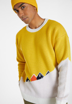 Merino wool graphic sweater - Stanley