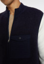 Sleeveless wool jacket - Siegfried
