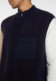 Veste sans manches en laine - Siegfried 8304