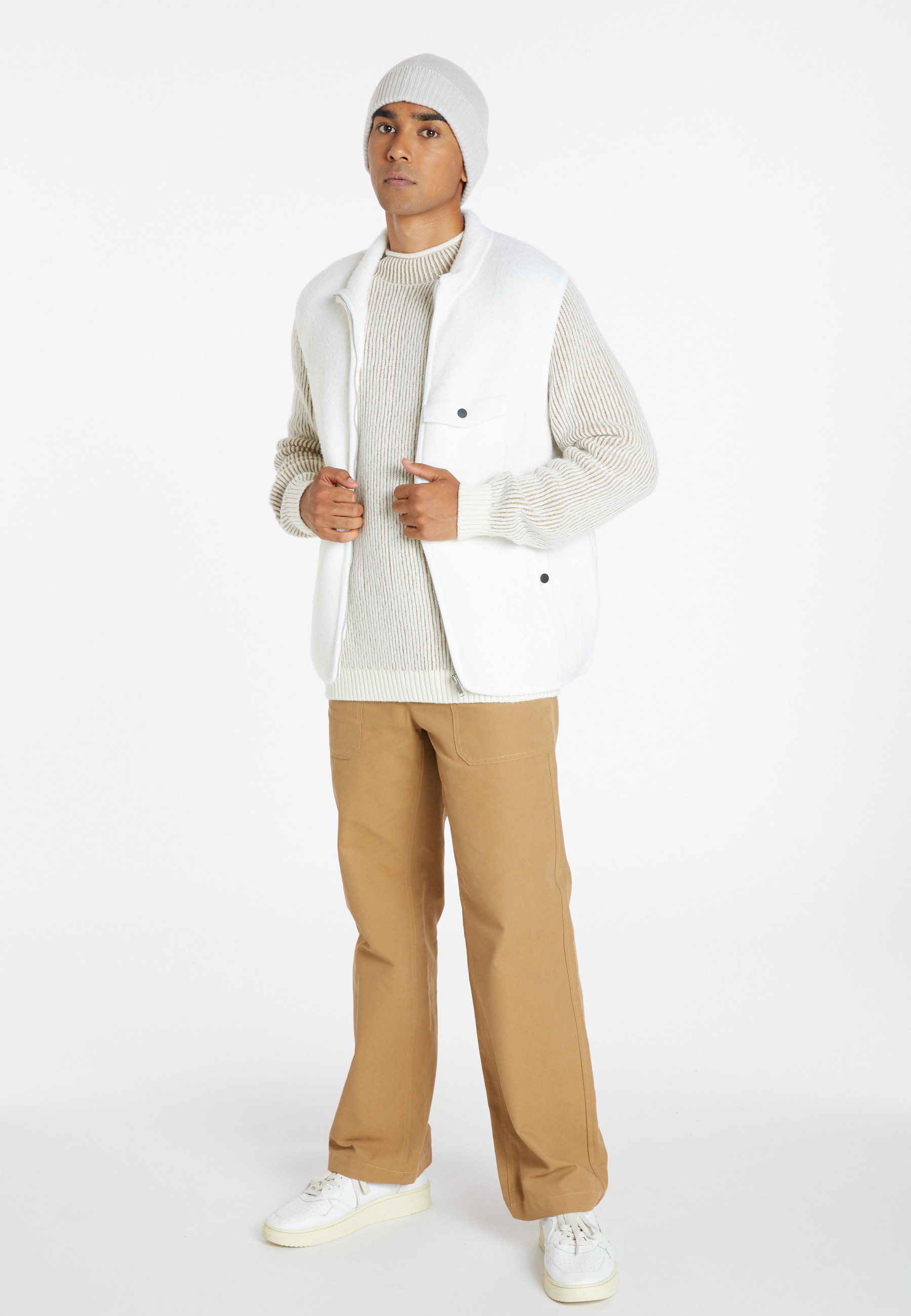 Sleeveless wool jacket - Siegfried
