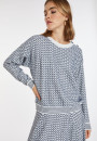 Pull motifs chevron en laine mérinos - Coralise 8303