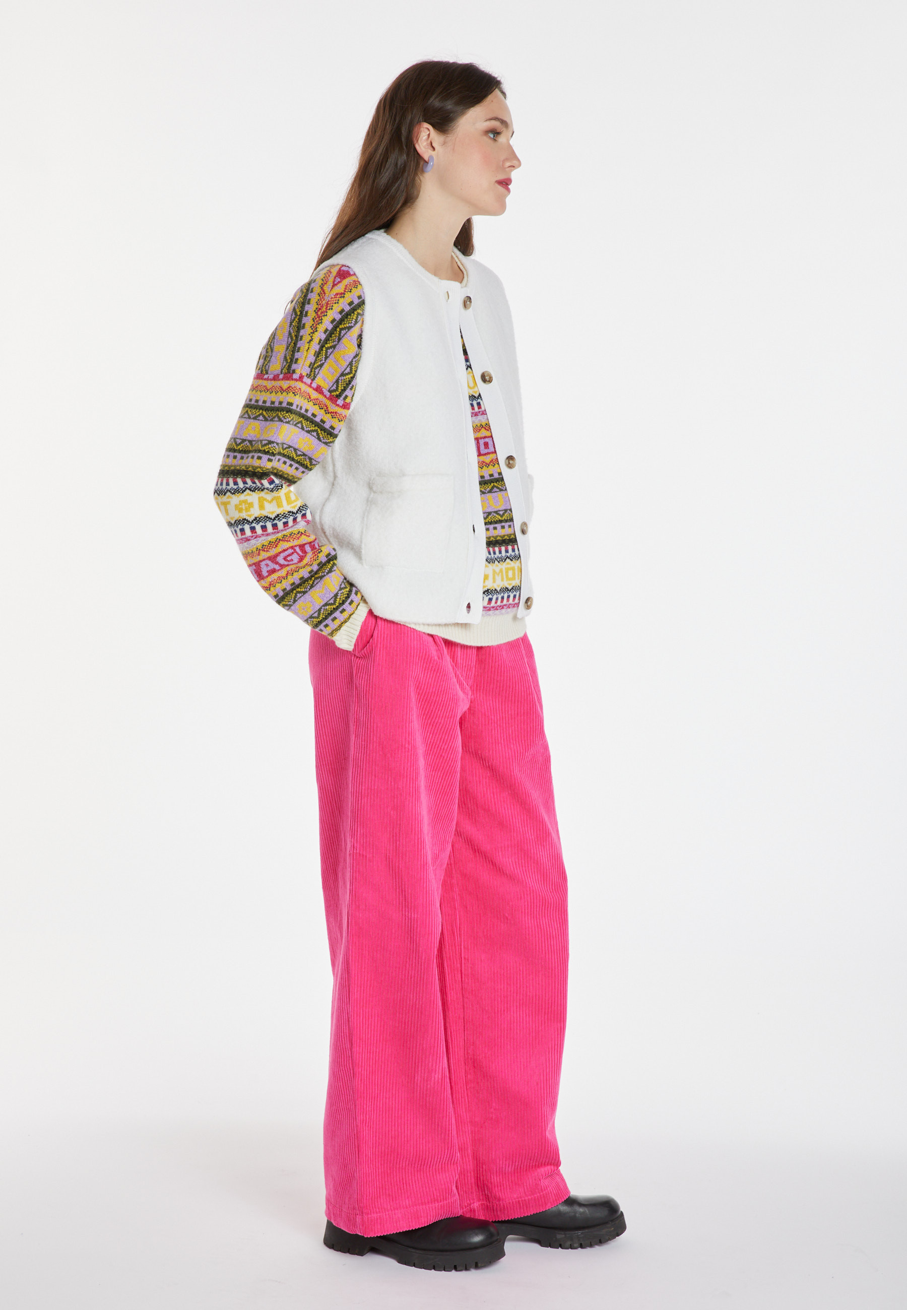 Sleeveless wool jacket - Cassidy