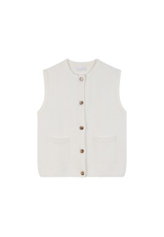 Sleeveless wool jacket - Cassidy