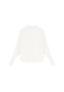 Pull ample col montant en laine  mélangée - Caly 8201