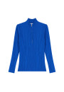 Wool blend zip-neck sweater - Cacilda