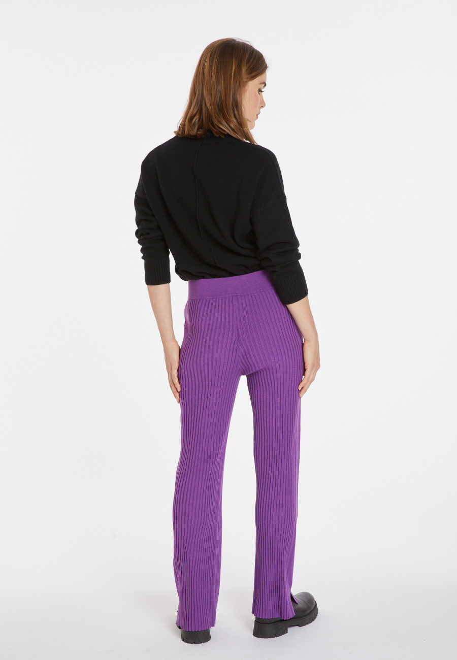Pantalon en laine mélangée - Carmen