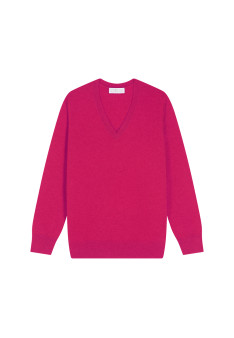 Pull col V en cachemire - Abel