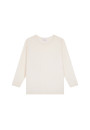 Loose-fitting round-neck sweater in merino wool - Azel