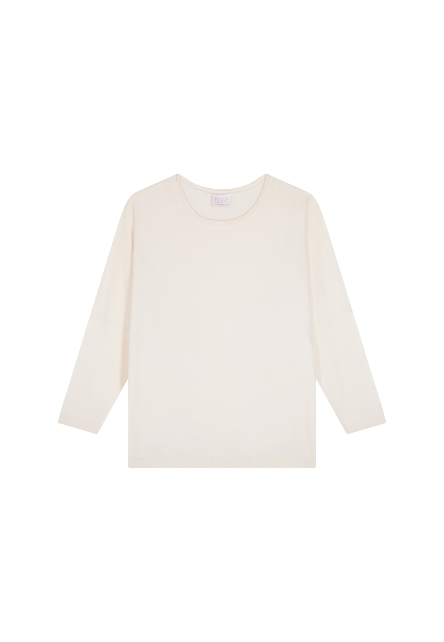 Pull ample col rond en laine mérinos - Azel
