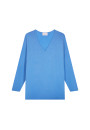 Merino wool bat-sleeve sweater - Boxe