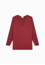 Merino wool bat-sleeve sweater - Boxe