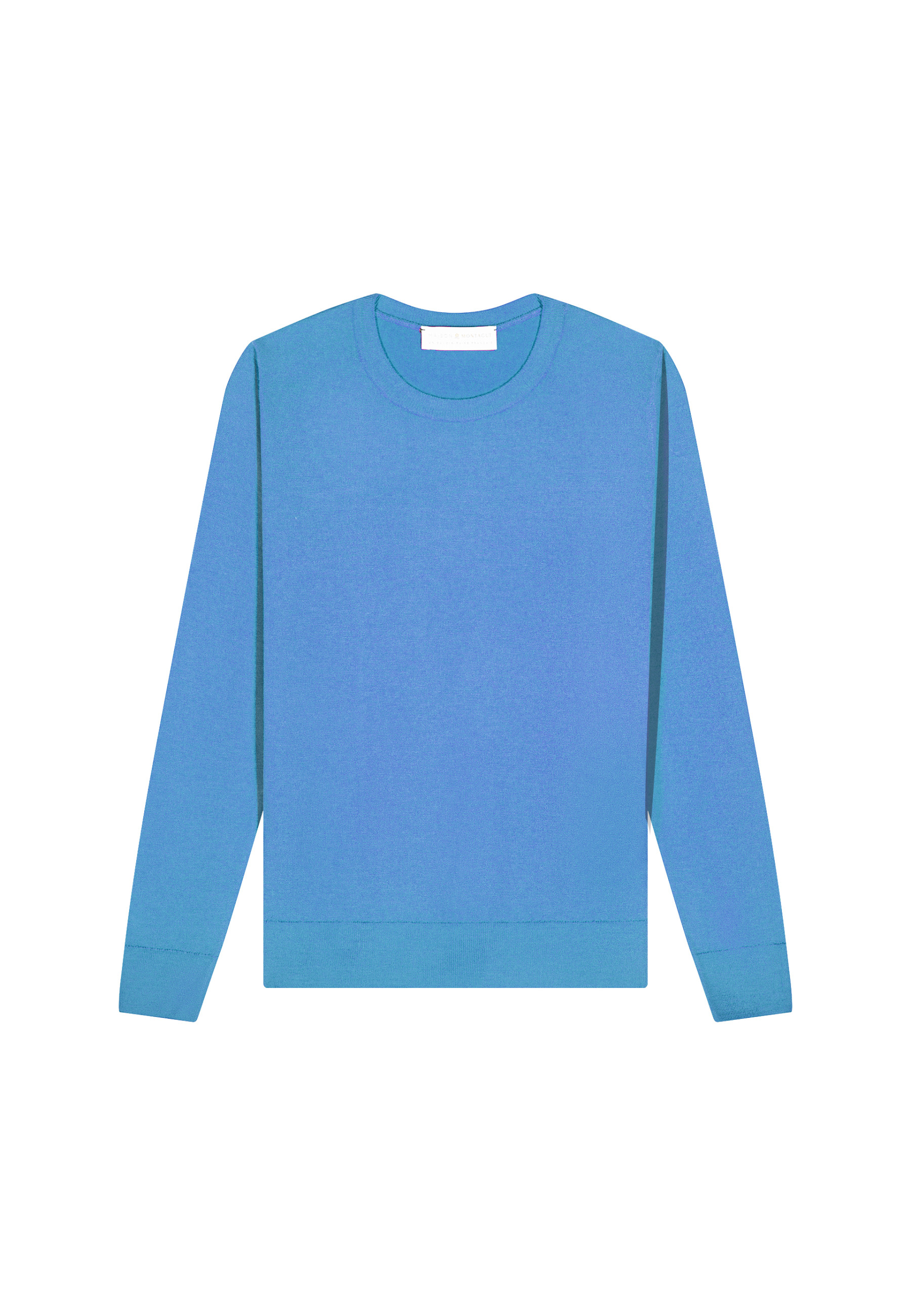 Merino wool round-neck sweater - Asena
