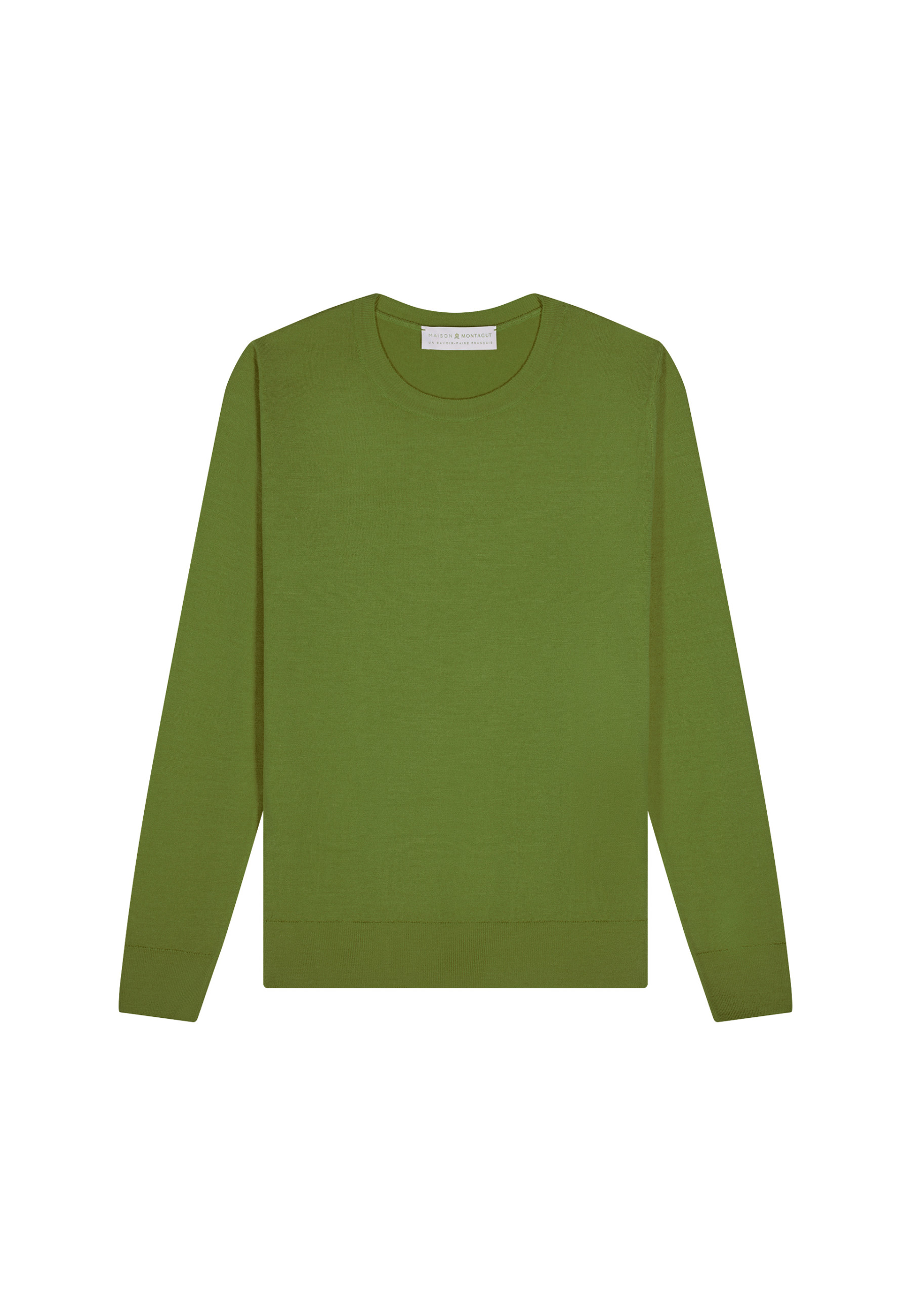 Pull col rond en laine mérinos - Asena