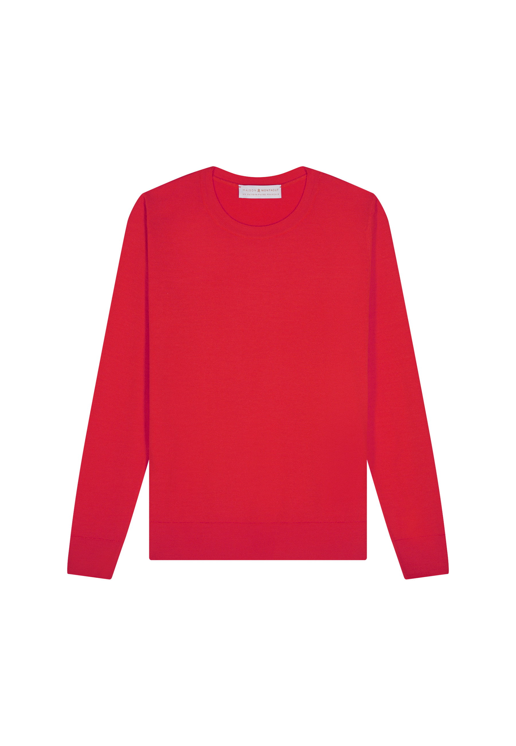 Merino wool round-neck sweater - Asena
