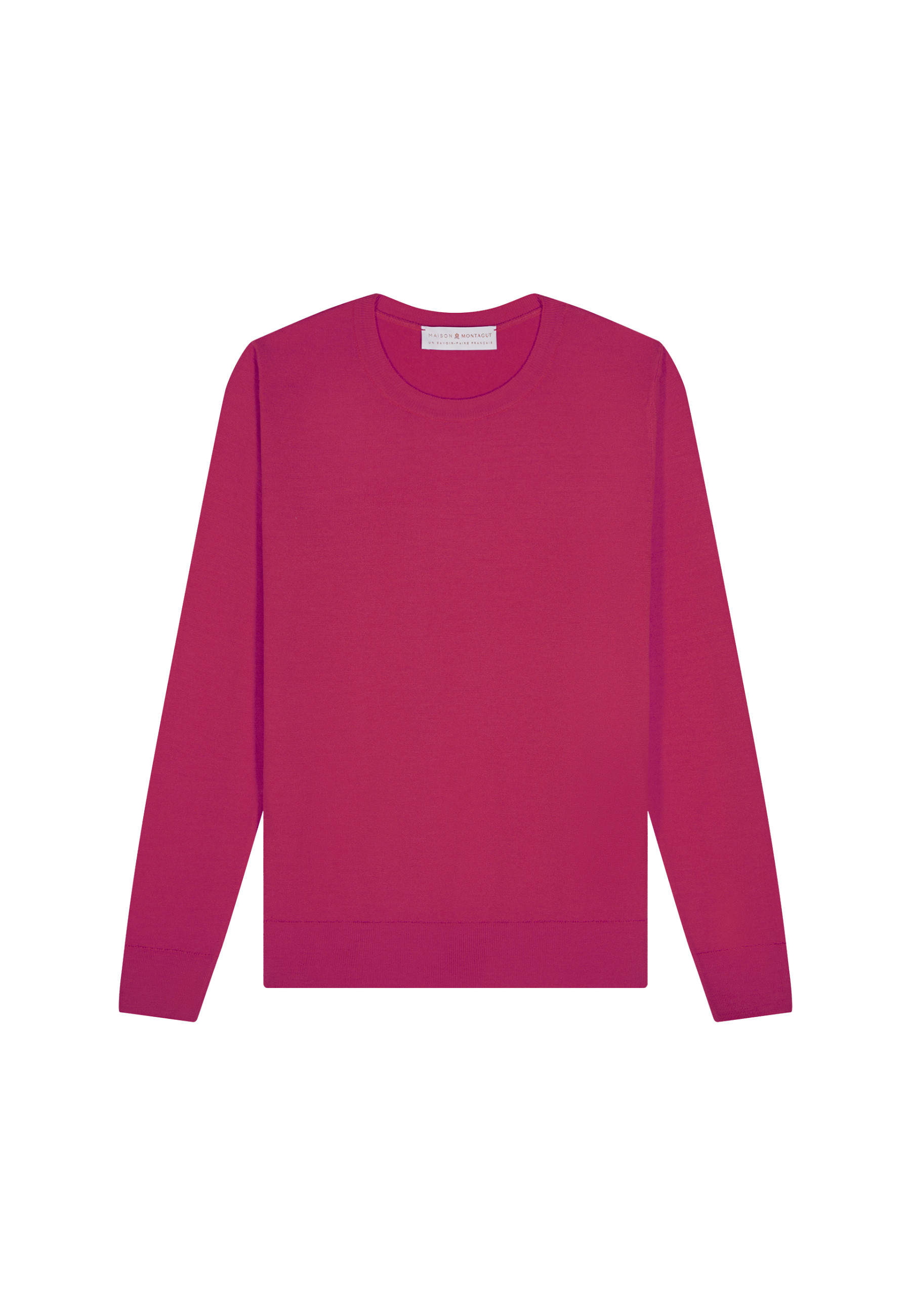 Pull col rond en laine mérinos - Asena