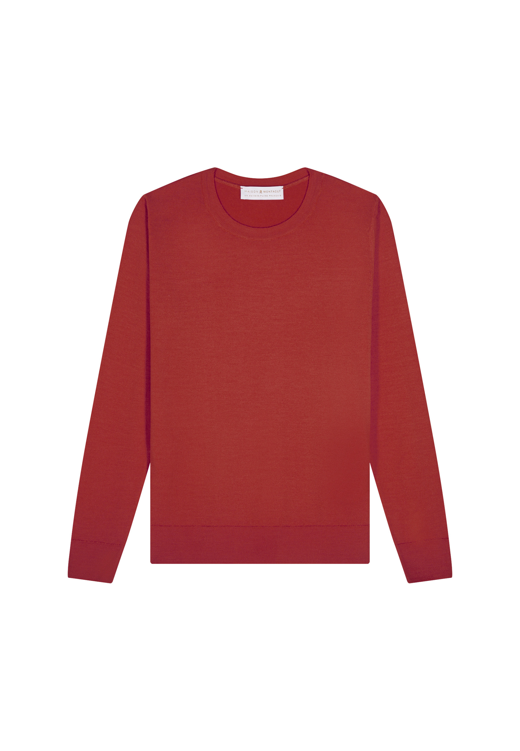Pull col rond en laine mérinos - Asena