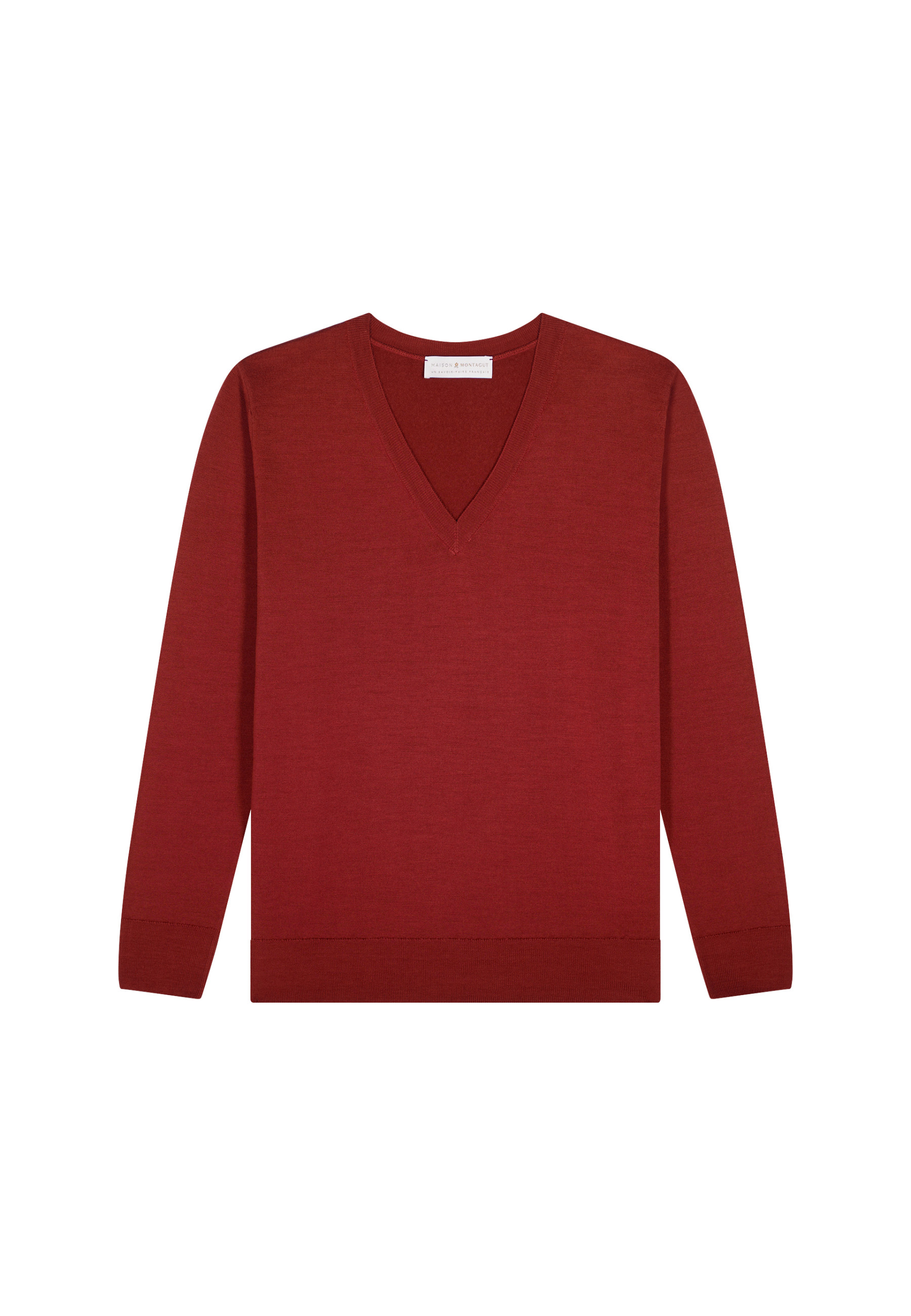 Merino wool V-neck sweater - Arya