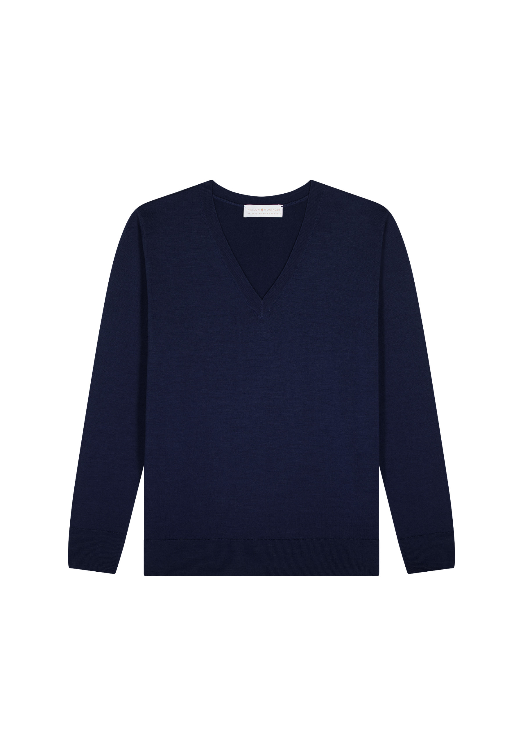 Pull col V en laine mérinos - Arya