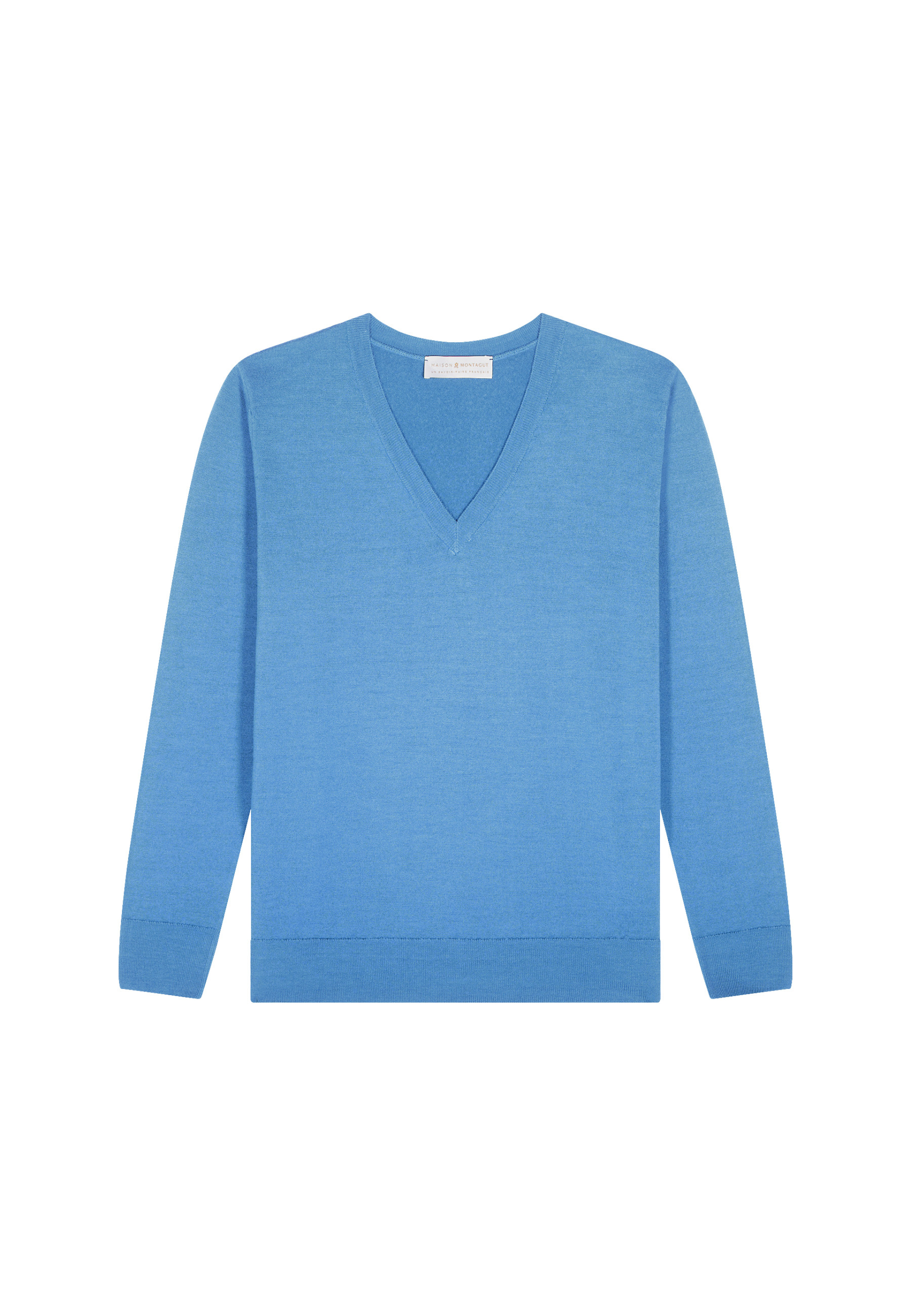 Pull col V en laine mérinos - Arya