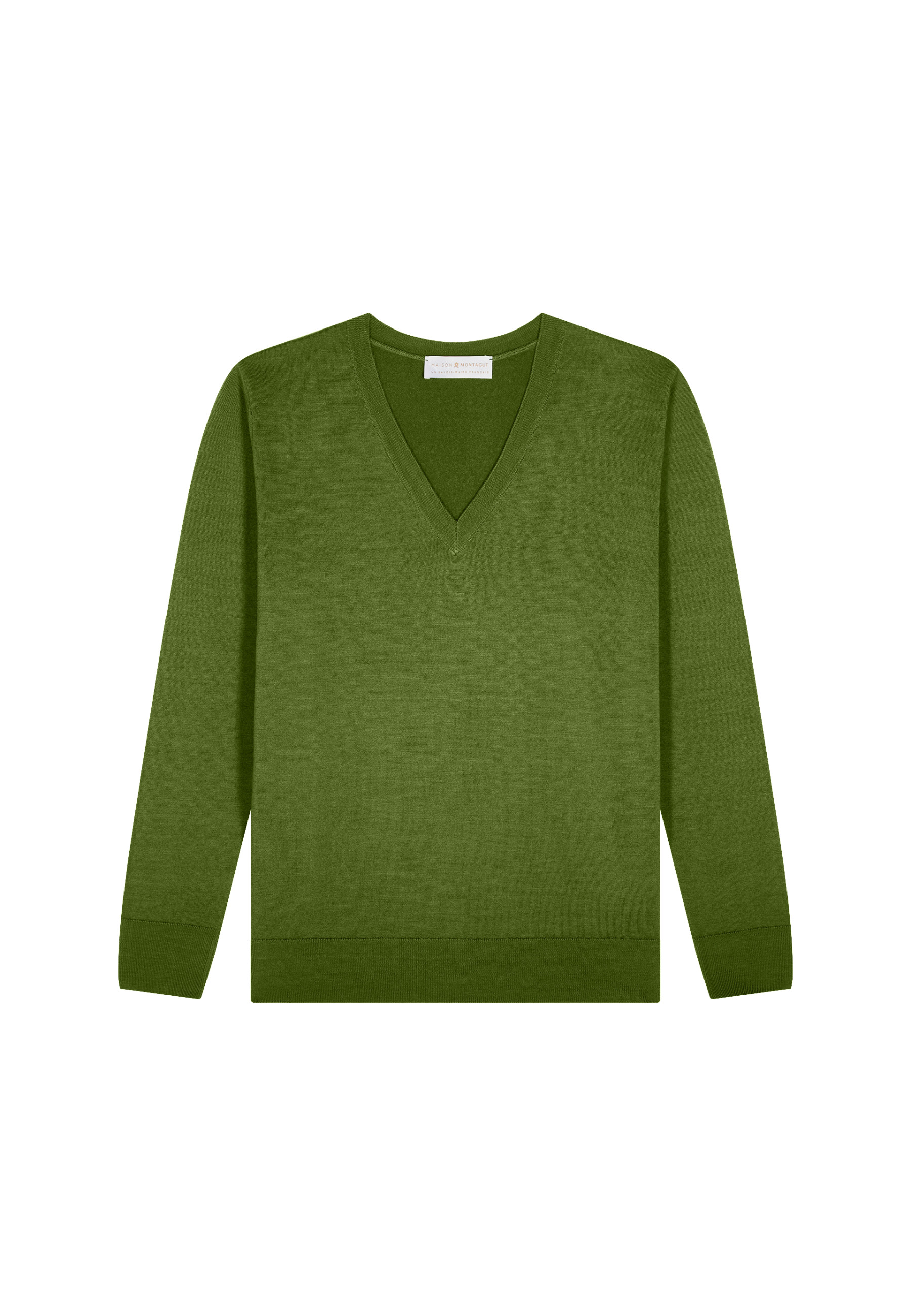 Pull col V en laine mérinos - Arya
