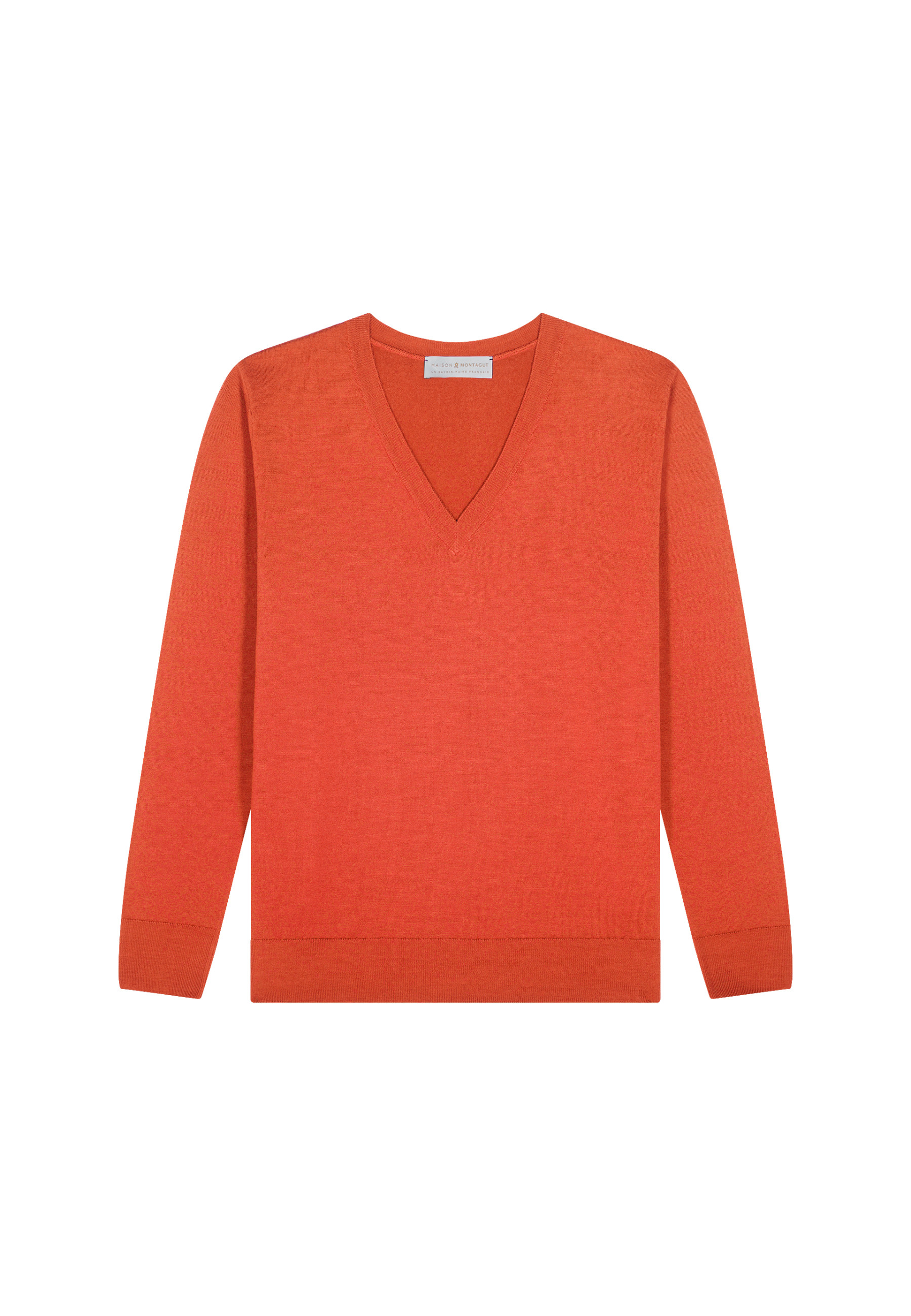 Pull col V en laine mérinos - Arya