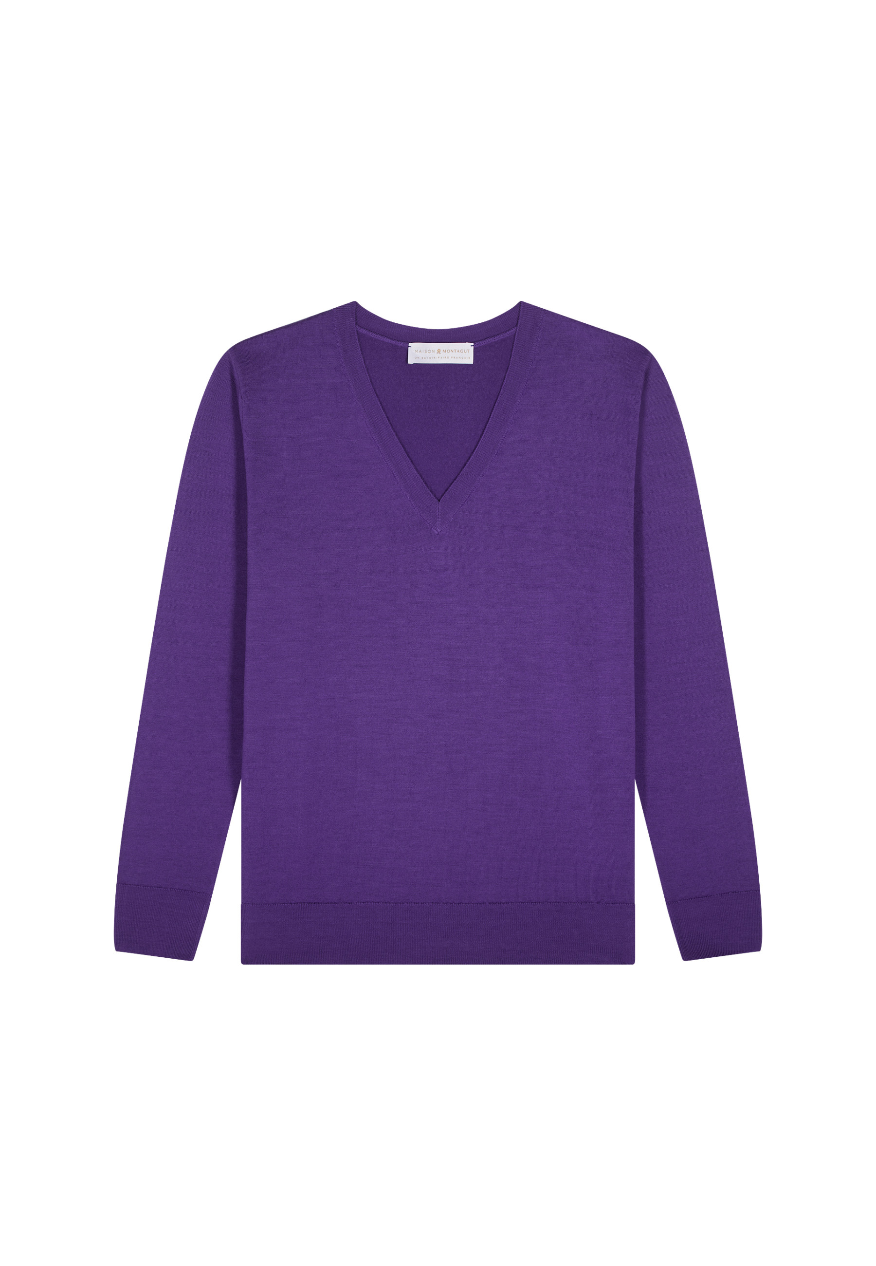 Pull col V en laine mérinos - Arya