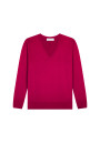 Merino wool V-neck sweater - Arya
