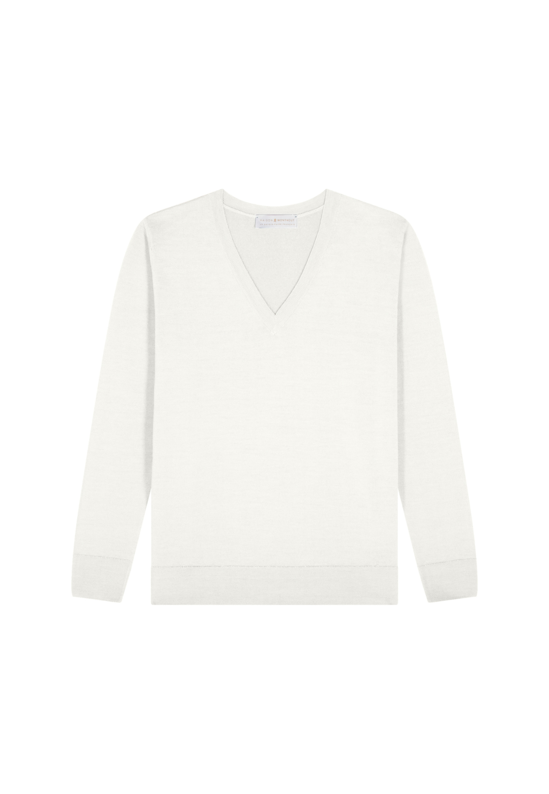 Pull col V en laine mérinos - Arya