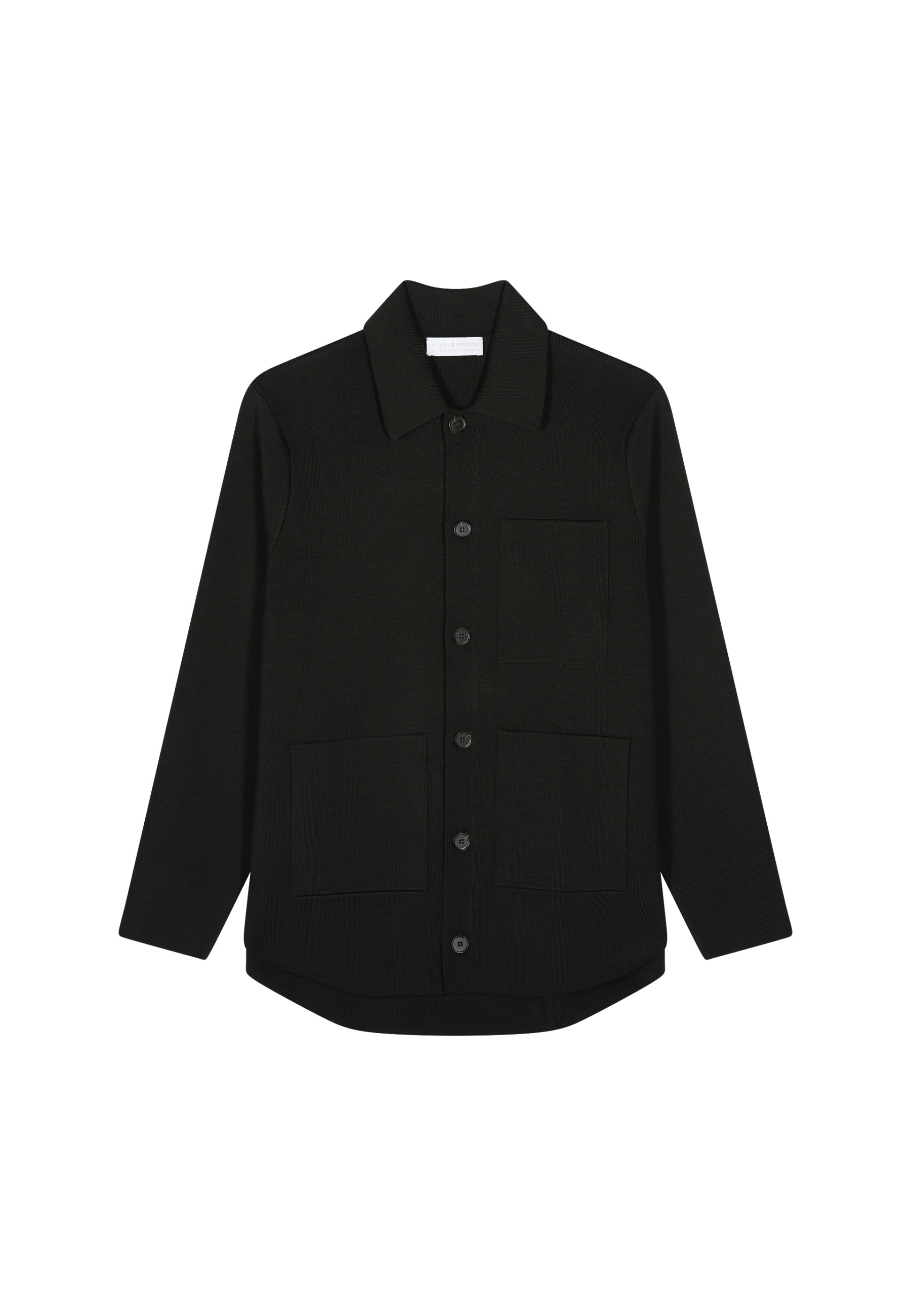 Merino wool button-down jacket - Samuel