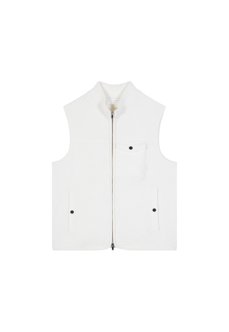 Sleeveless wool jacket - Siegfried