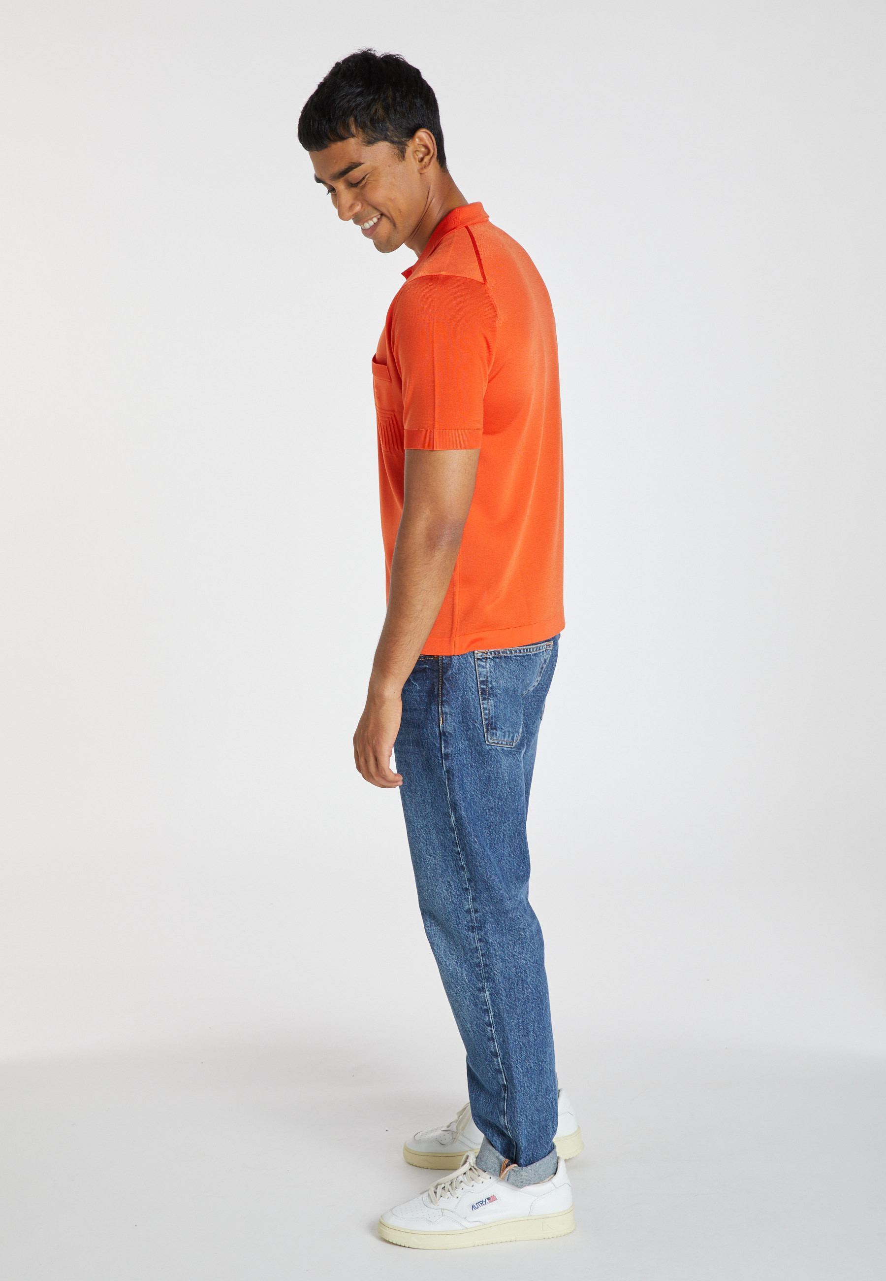 Fil Lumière patterned polo shirt - Jordan