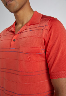 Polo en Fil Lumière à rayures - Aldo 2925