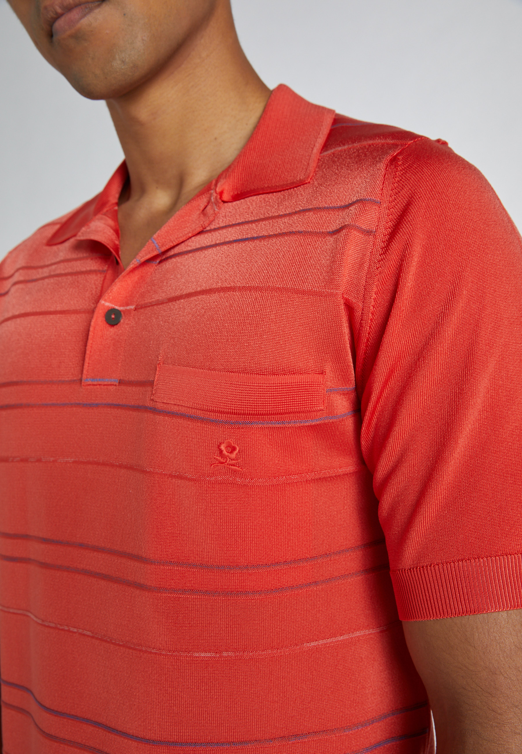 Polo en Fil Lumière à rayures - Aldo 2925