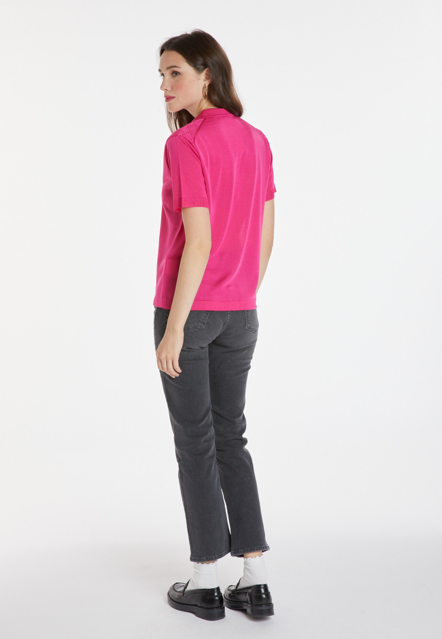 Camisa polo estampada Fil Lumière - Katleen