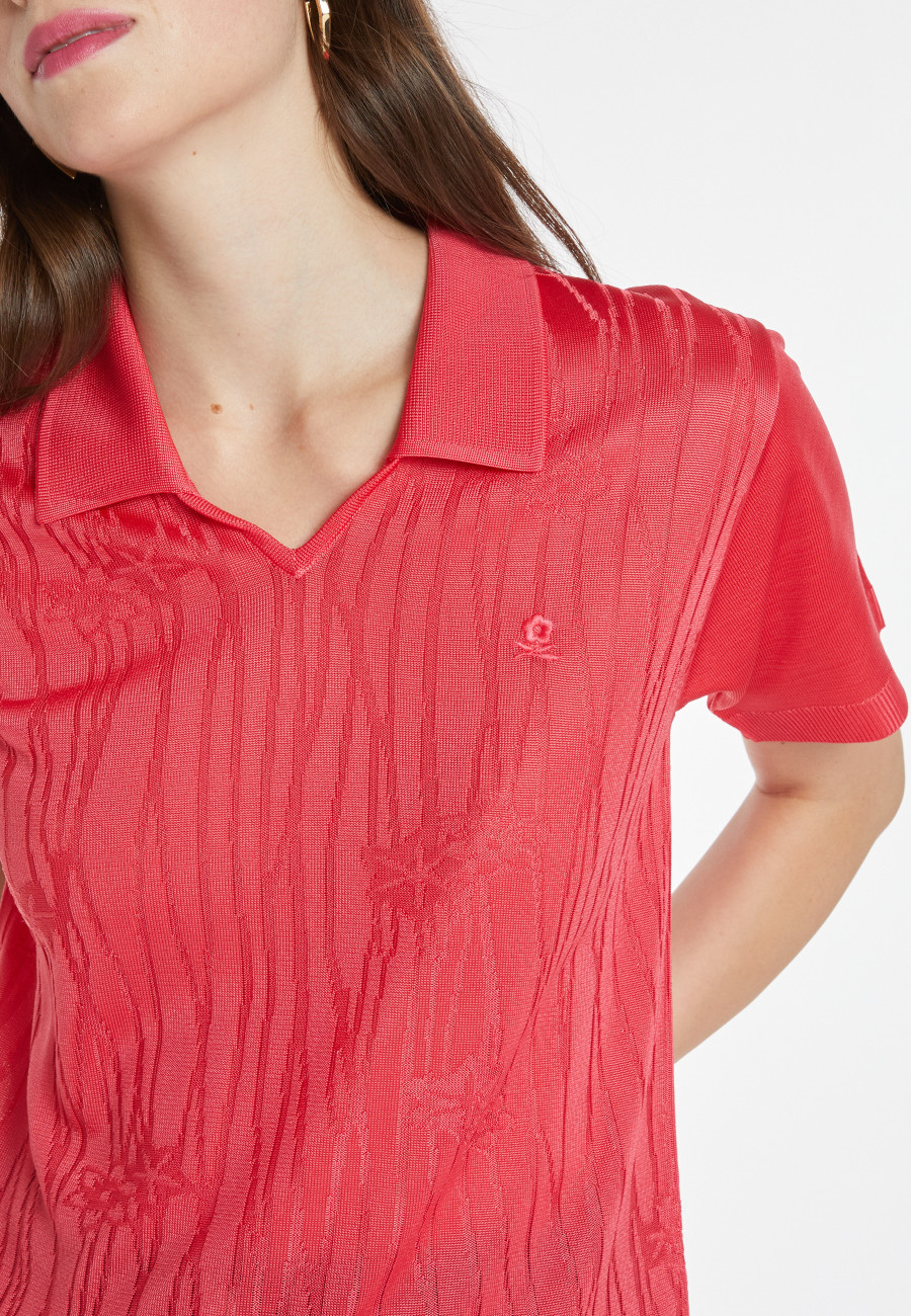 Polo Fil Lumière estampado - Kyara