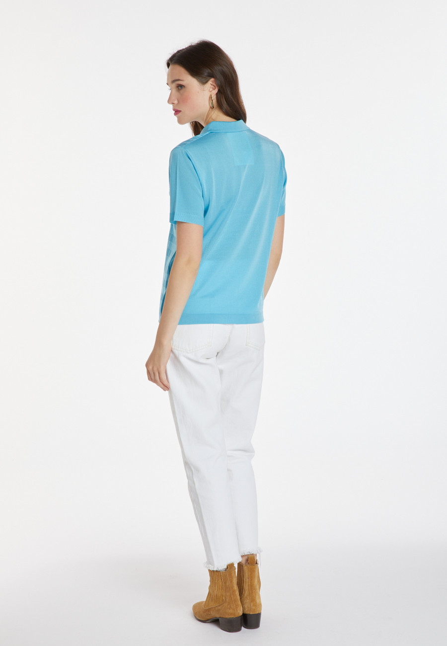 Polo Fil Lumière à motifs - Kelsey