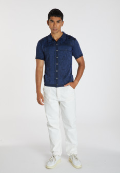 Polo Fil Lumière à motifs - Aaron 1020