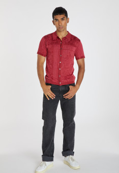 Fil Lumière patterned polo shirt - Aaron