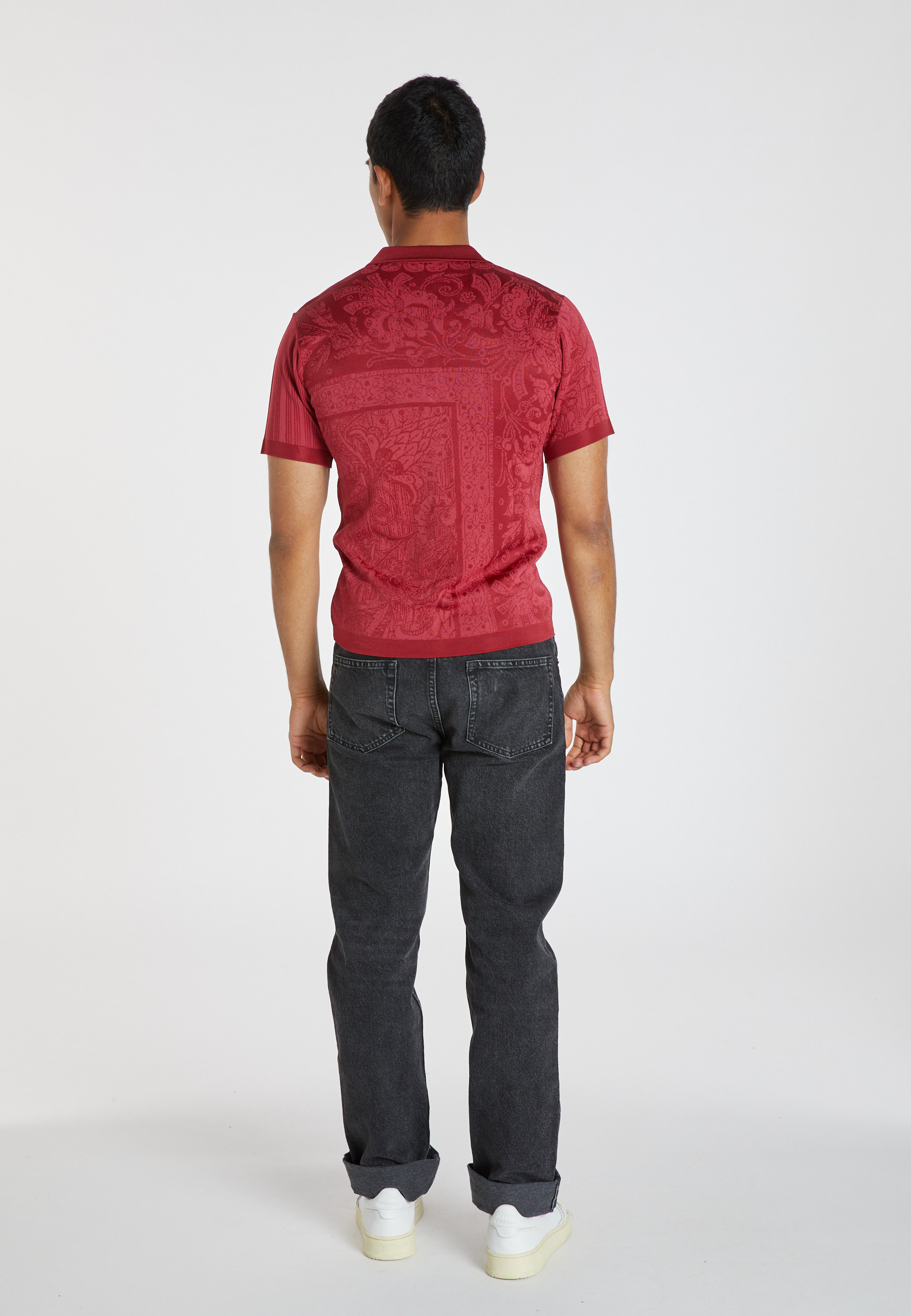 Polo Fil Lumière à motifs - Aaron 5962