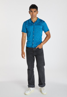 Fil Lumière patterned polo shirt - Aaron