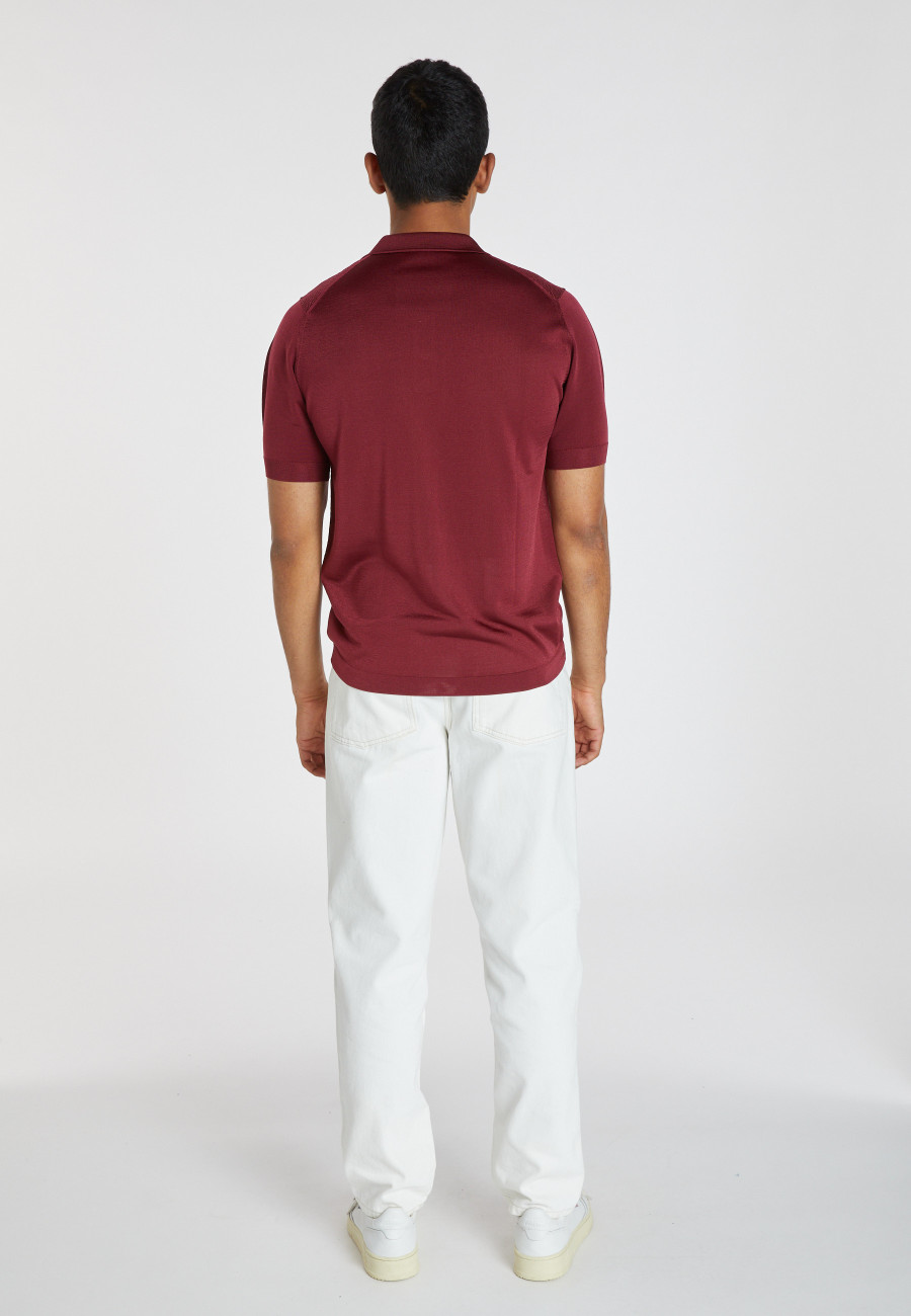 Fil Lumière patterned polo shirt - Albin