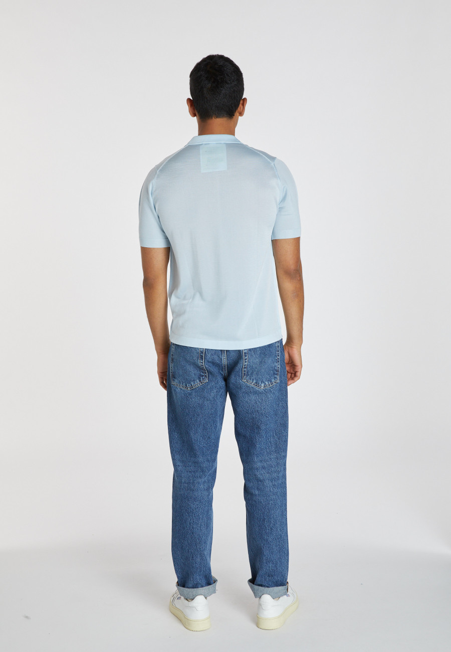 Fil Lumière patterned polo shirt - Aldric