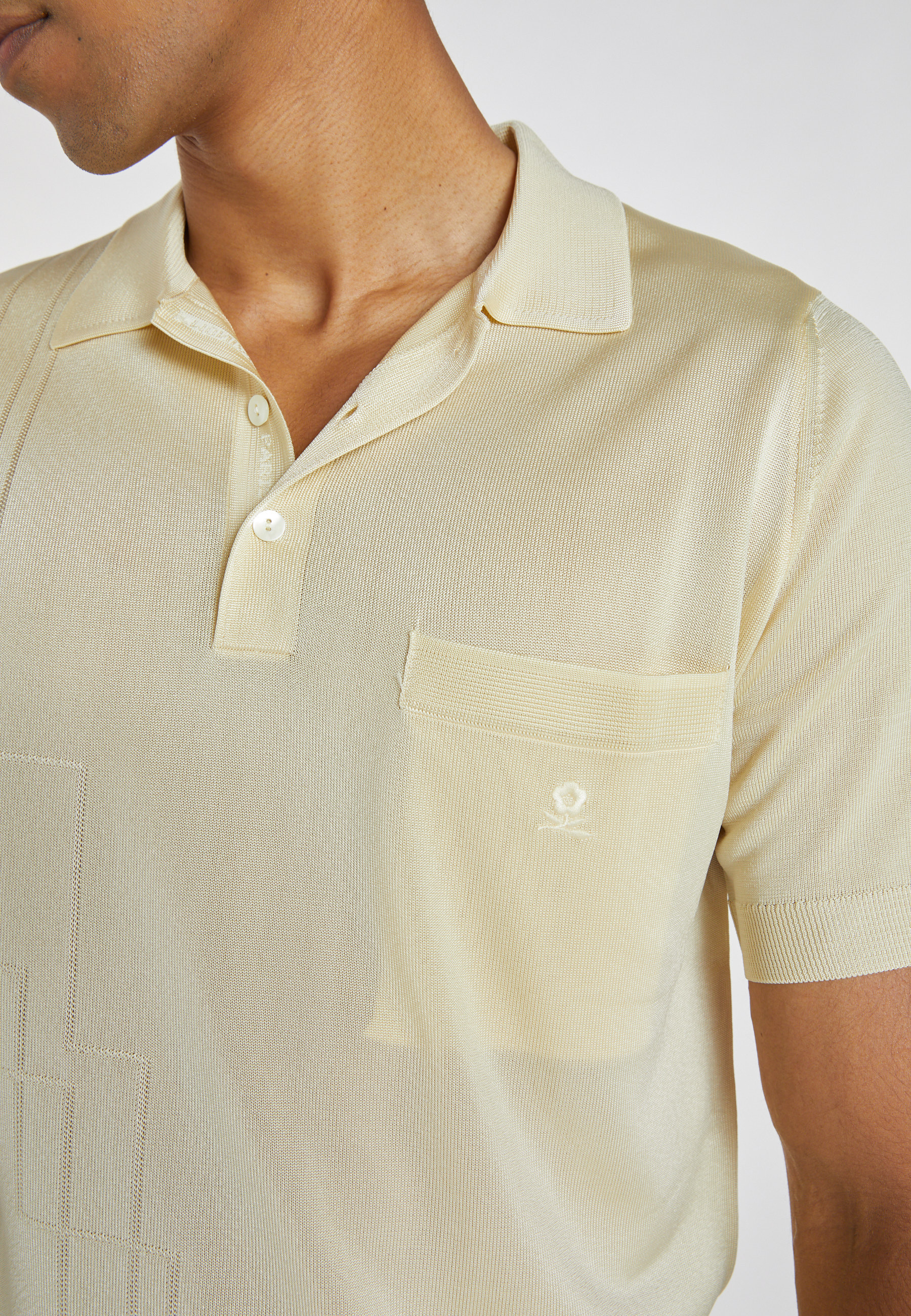 Polo Fil Lumière à motifs - Anders 6649